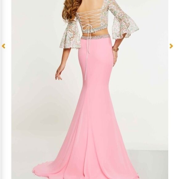 Panoply Long Sleeved Beaded Dress 14883 Size 4 NWT - Picture 3 of 6